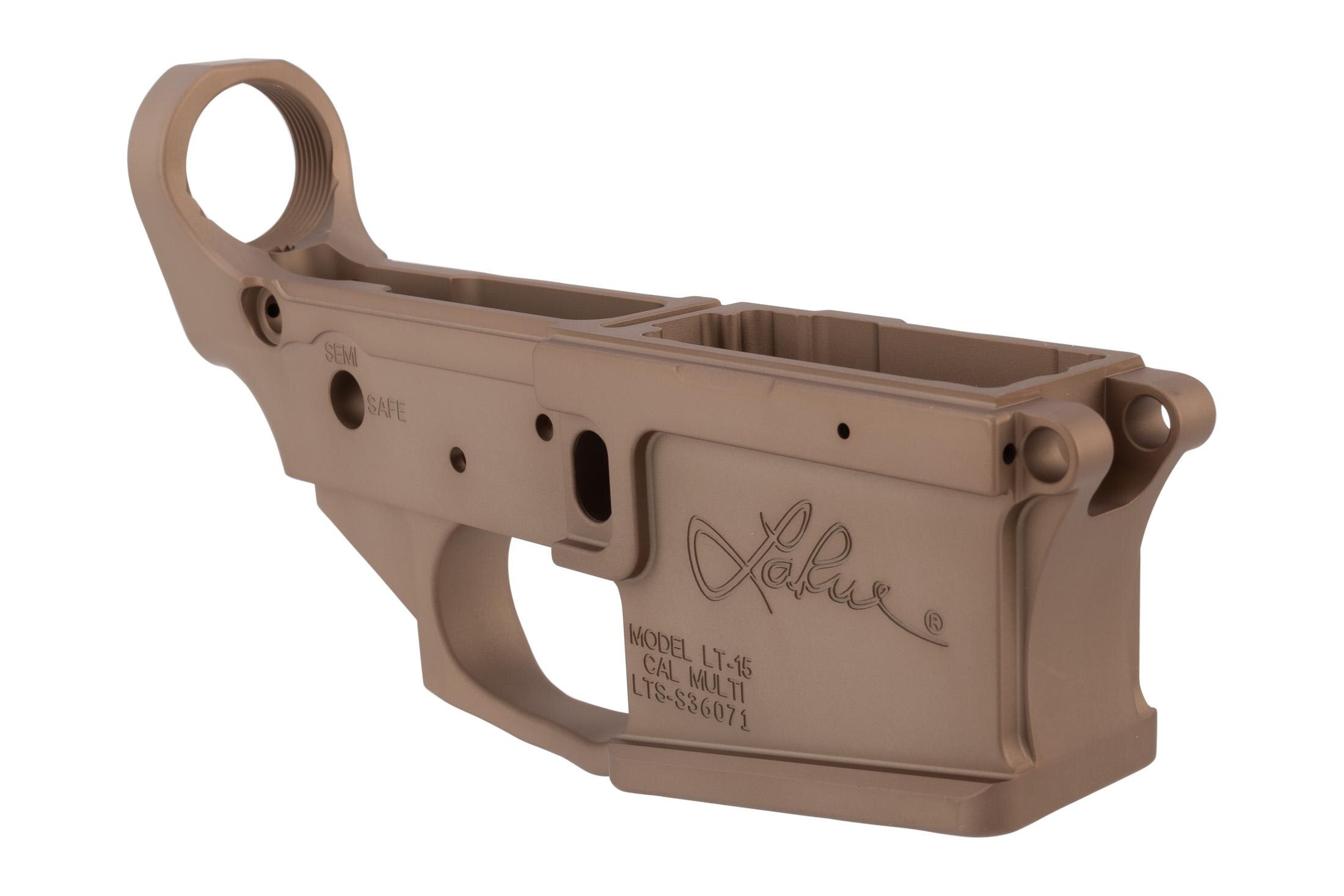 LaRue Tactical AR-15 Stripped Lower Receiver - FDE